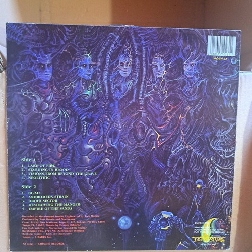 Nocturnus The Key LP used, metal, UK 1990