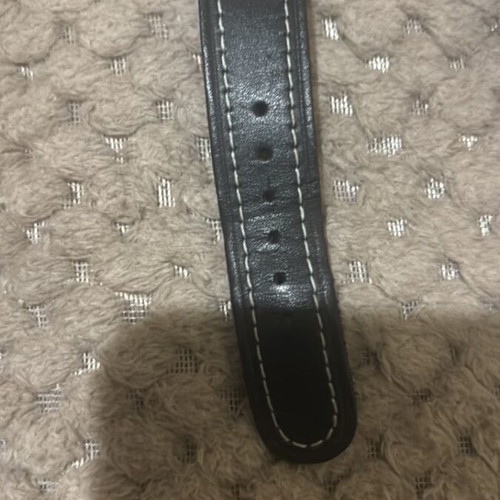 Harley Davidson wristwatch men's like new, quartz, black and silver