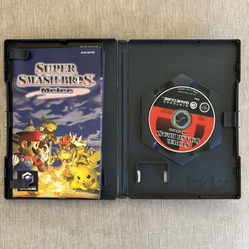 Super Smash Bros Melee Nintendo GameCube PAL used, complete