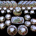  Συλλογή 42 τμ. για 10 άτομα Royal Albert old country roses "Garden Celebration" bone china England 1986