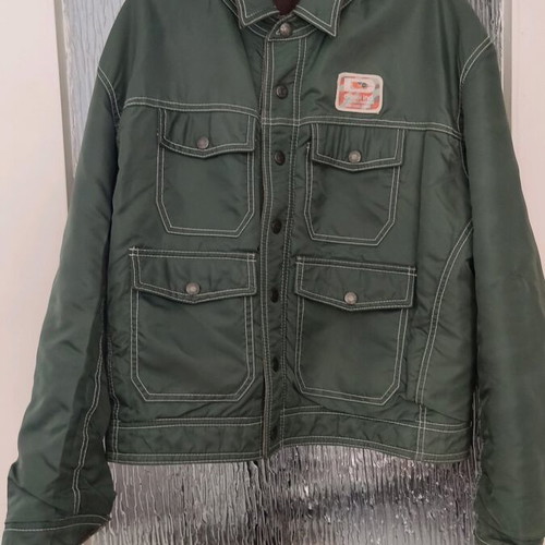 Diesel leather jacket like new, multicolor, size XL
