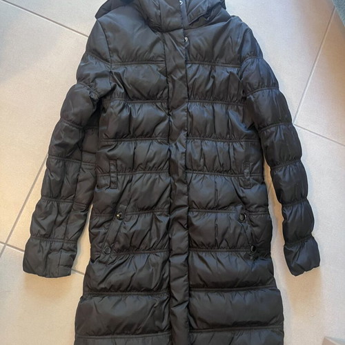 Mango black down jacket used, lightweight, above the knee