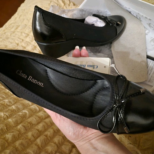 Clara Barson ballerinas new, black, size 38