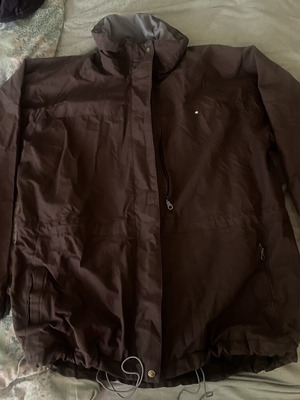 Everest coat jacket man, size L, brown