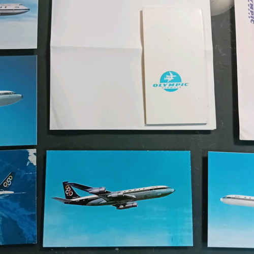 Olympic Company stationery used, set with cards and envelope