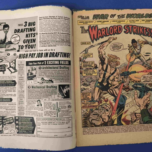 Amazing Adventures 20 comic book used, English