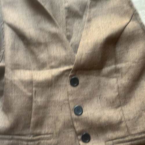 Shein women's set with vest and shorts, new, brown chocolate color