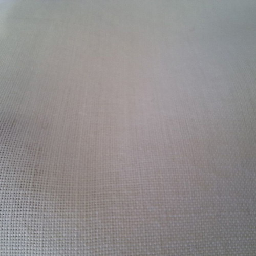 Linen single-width fabric cream new, 8 meters, width 80