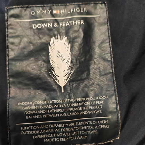 Tommy Hilfiger down vest Large like new