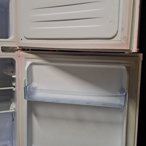 IQ Refrigerator double door pink like new 71lt