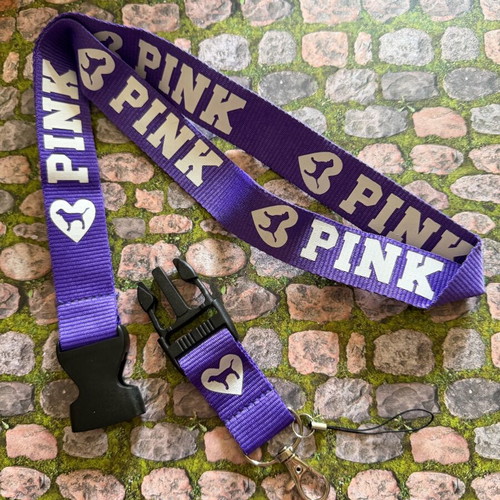 Victoria’s Secret Pink lanyard new, purple