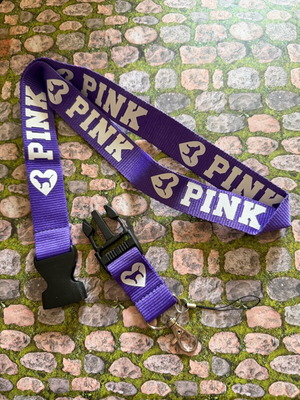 Victoria’s Secret Pink lanyard καινούργιο, μωβ