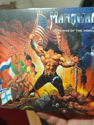 Manowar Warriors of the World CD limited edition digipak σφραγισμένο