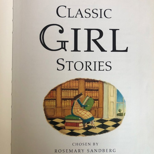 Classic Girl Stories book used, English children's stories