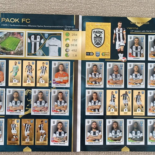 Panini FIFA 365 2023 album like new, completed