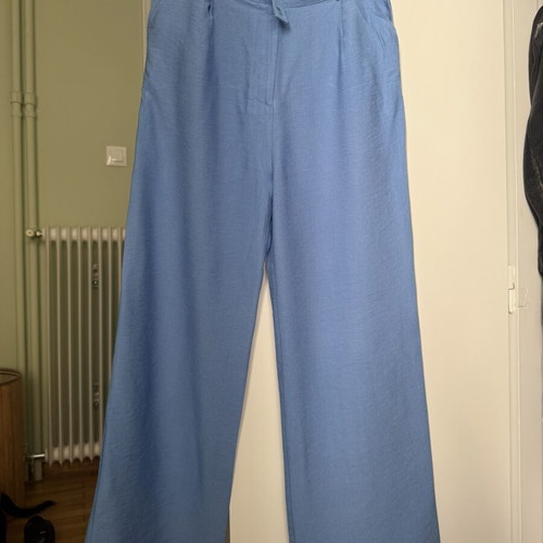 Karavan summer palazzo pants like new, turquoise, size S