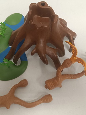 Playmobil extra prehistoric environment with dinosaur used