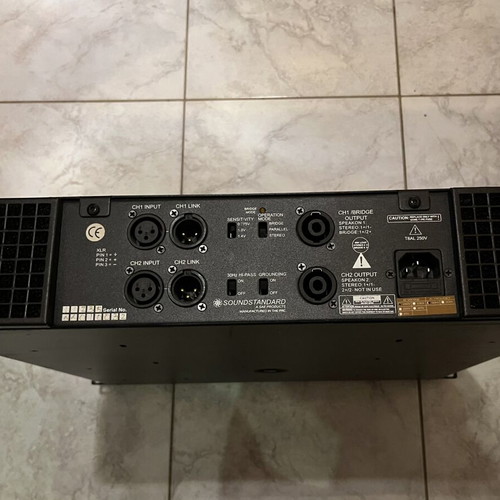 SoundStandard CA4 professional power amplifier