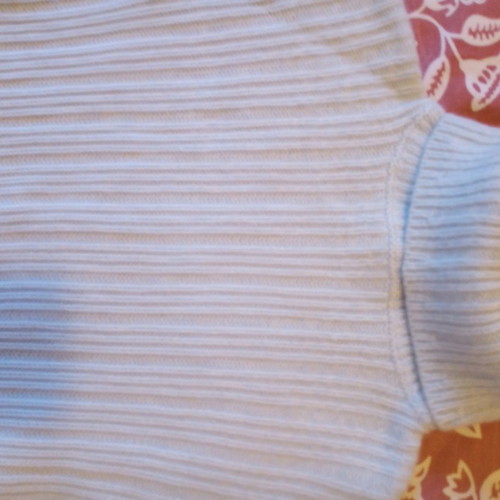 Benetton angora sweater used, pastel blue with turtleneck, size L