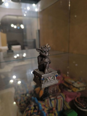 Decorative devil figurine like new