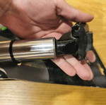 Bicycle seat post used