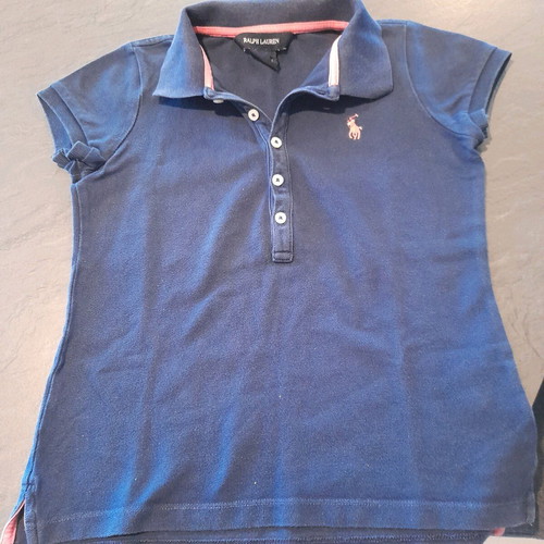 Polo Ralph Lauren kids shirt used, size 7, blue