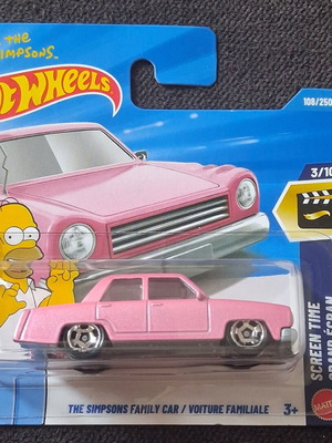 The Simpsons Family Car Hot Wheels toy