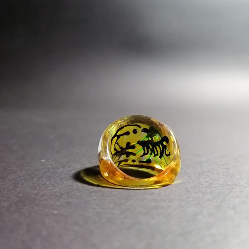 Ring size 51.5 like new, multicolored