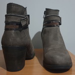 Γυναικεία μποτάκια Rizzoli suede γκρι μεταχειρισμένα νούμερο 39