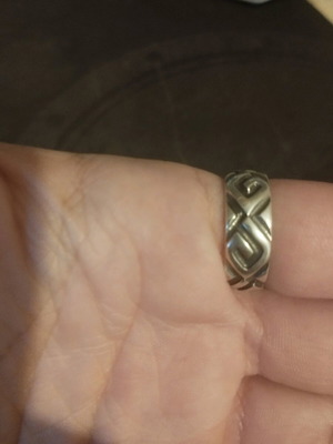 925 Silver Ring used
