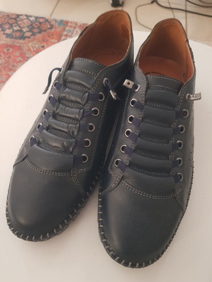 Boxer casual shoes size 41 new, dark blue