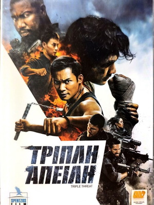 Triple Threat DVD used, action adventure with subtitles