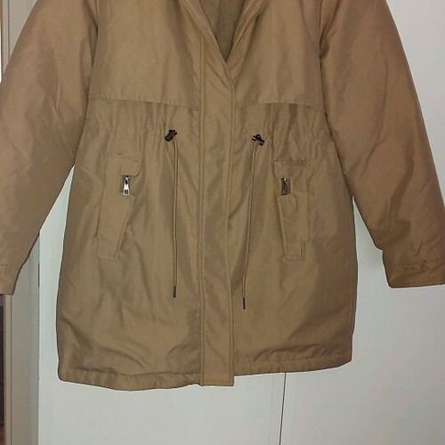 Shein women's jacket beige like new, size L
