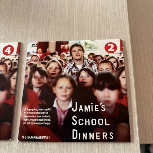 Jamie's School Dinners DVD set, 2 of 4, used