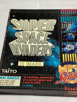 Amiga Super Space Invaders used without manual, untested