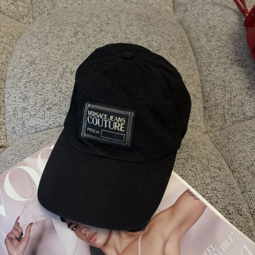 Versace Jeans Couture cap used, black and gold
