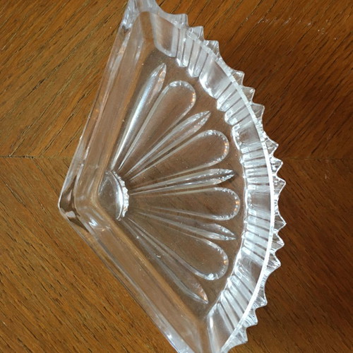Glass bowl for nuts used