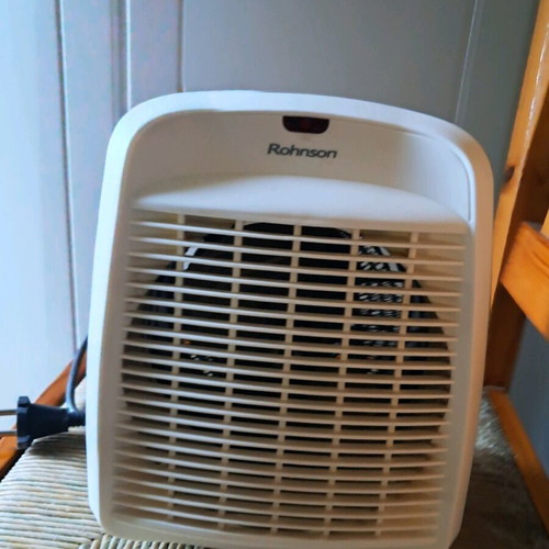 Rohnson fan heater used, hot and cold air