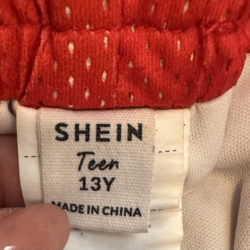 Shein Teen sports shorts with inner leggings, size 13Y, like new