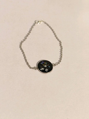 Fragments bracelet new with stainless steel chain and crystals