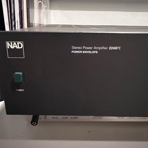 NAD 2240PE Stereo Power Amplifier used, classic vintage model