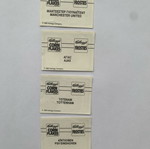 Rare Kellogg's 1993 football stickers set of 4 teams mint condition