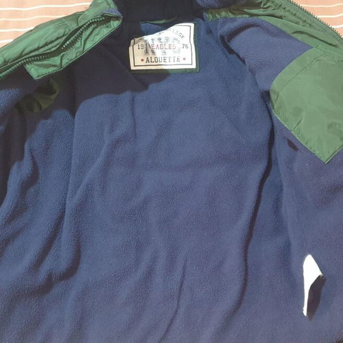Alouette Kids Puffer Jacket Size 8 Years 128cm Green with Fleece