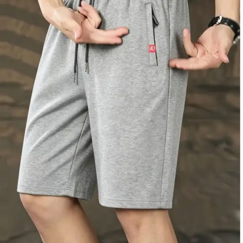 Men's summer bermuda shorts new, grey, L/XL