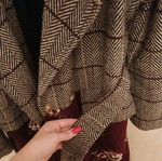 Nidodileda coat like new, multicolor, size small/medium