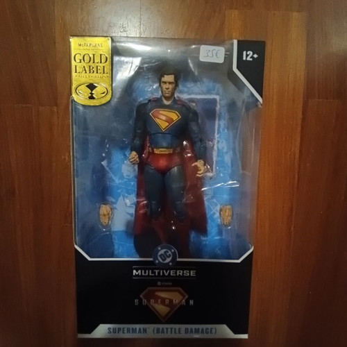 McFarlane Superman Battle Damaged Figure new
