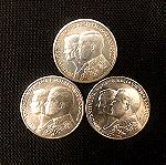  30 δραχμές/drachmas 1964 (3 τεμ.)