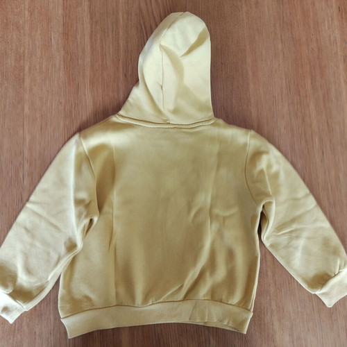 H&M sweatshirt for girl 5-6 years used, yellow, size 110-116 cm
