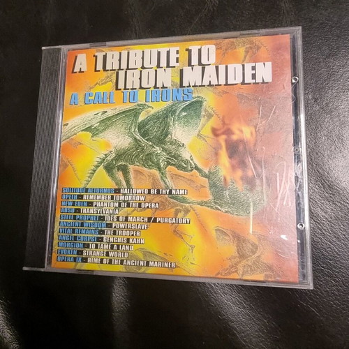 A Tribute To Iron Maiden A Call To Irons CD used, Greek edition