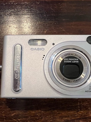 Casio Exilim camera used, 3.2 megapixel without charger